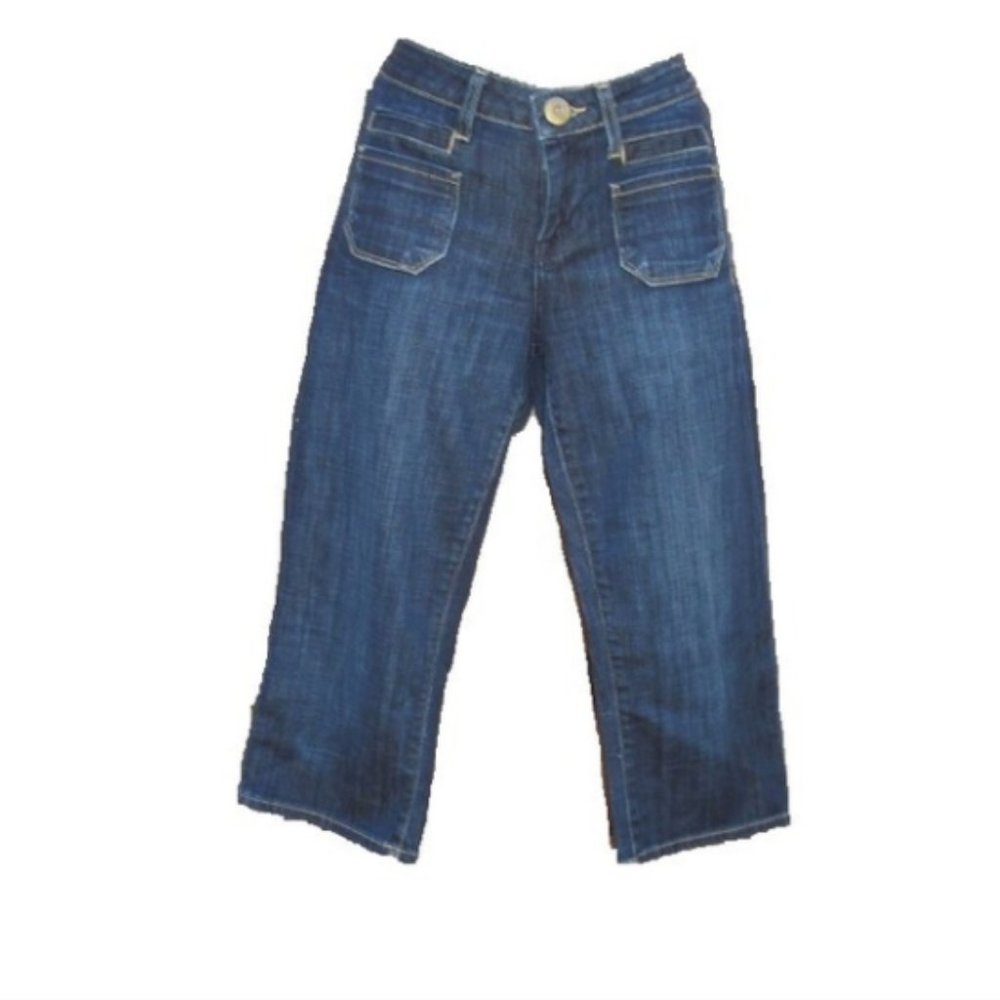Vintage Denim Capri Hudson jeans made in the usa